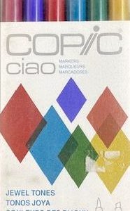 Copic Ciao Marker Set 6 Jewel Tones