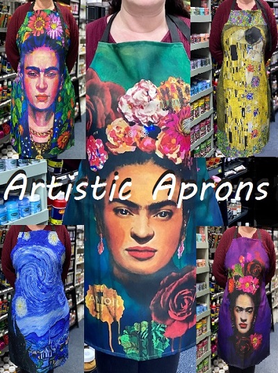 Artistic Aprons back in stock