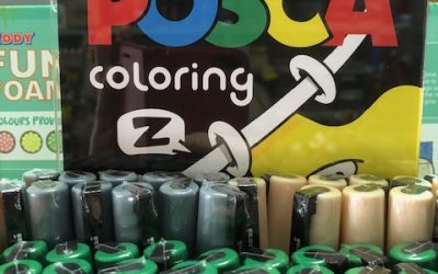 JUST ARRIVED – MORE POSCA PENS
