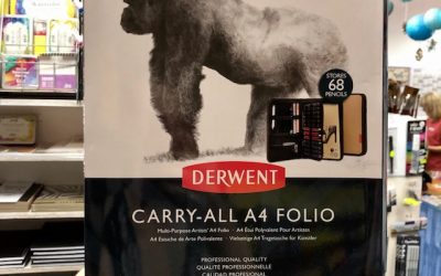 JUST ARRIVED – DERWENT CARRY-ALL A4 FOLIO