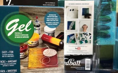 SPEEDBALL GEL PRINTING KIT