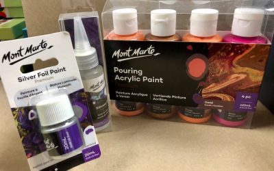 POURING ACRYLIC PAINT