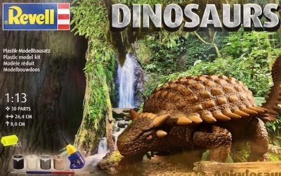 PLASTIC MODEL KIT – DINOSAURS 1:13 – Ankylosaurus