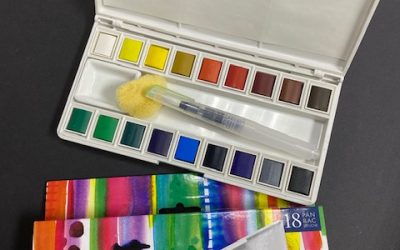MONT MARTE – WATERCOLOUR HALF PAN SET
