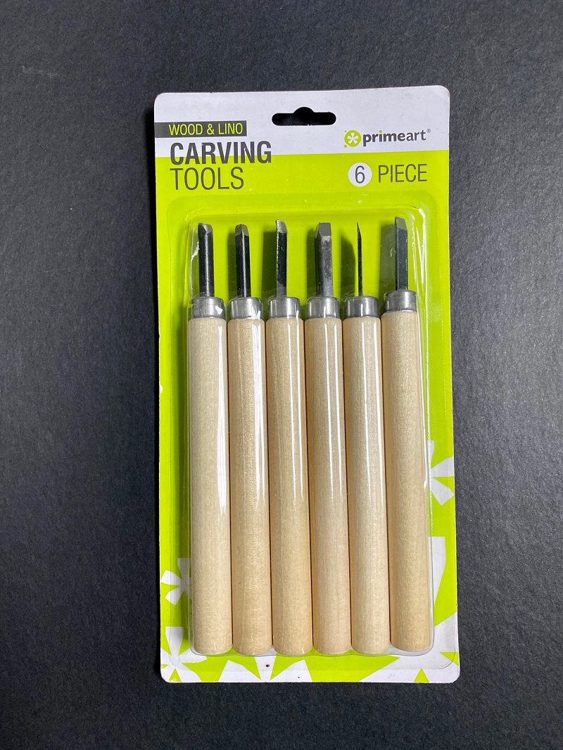 Primeart Wood & Lino Carving Tools 6pcs The Little Art Shop