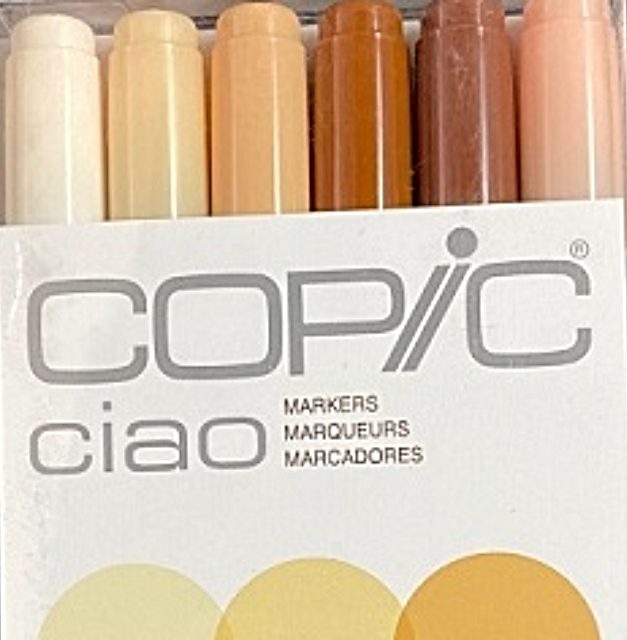 Copic Markers Skin Set of 6