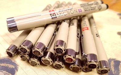 Pigma Microns in stock