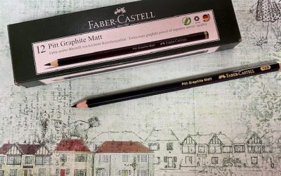 New In! Faber-Castell 14B Pitt Graphite Matt Pencils