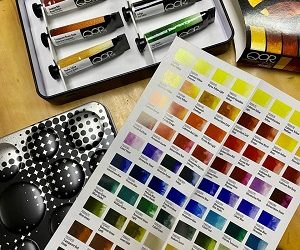 Just Arrived! Exceptional QoR Watercolours, you simply have to have!
