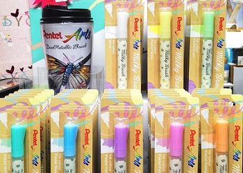 NEW! Pentel Milky Brush Pens!