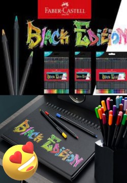 We Love: Faber-Castell Black Edition Pencils!