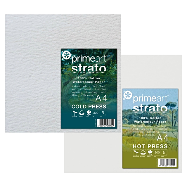NEW – Strato 100% Cotton Watercolour Paper