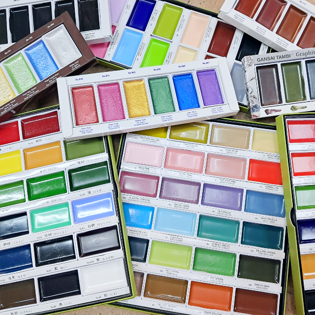 Gansai Tambi Watercolour Sets