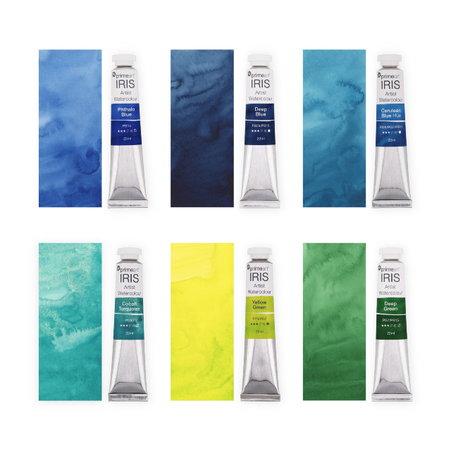 Iris Watercolour Single Tubes - Image 5