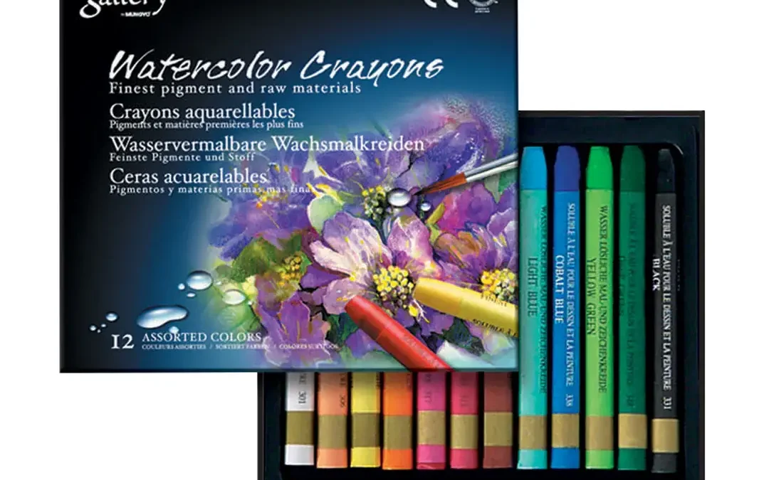 NEW! Mungyo Gallery Watercolour Crayons