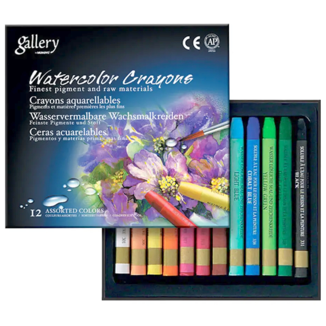NEW! Mungyo Gallery Watercolour Crayons